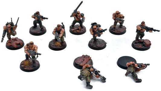 ASTRA MILITARUM 10 Catachan Jungle Fighters #3 Warhammer 40K 9801