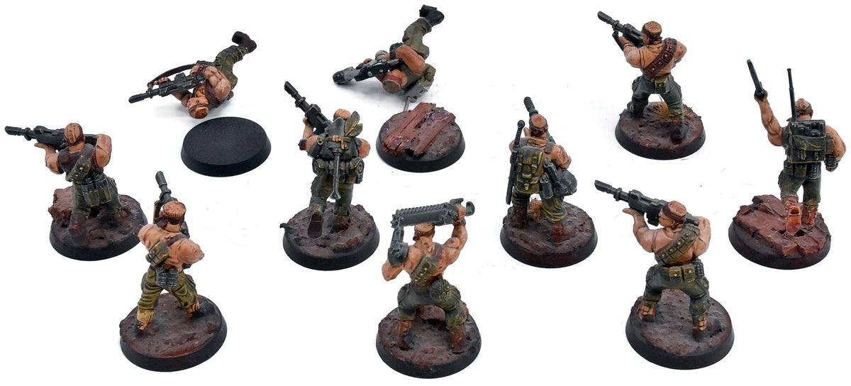 ASTRA MILITARUM 10 Catachan Jungle Fighters #3 Warhammer 40K 9801