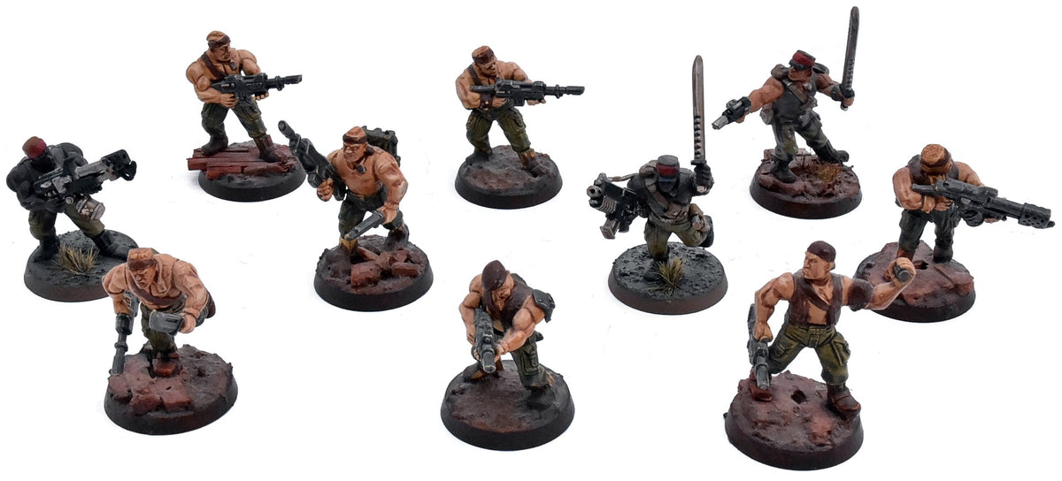 ASTRA MILITARUM 10 Catachan Jungle Fighters #1 Warhammer 40K 9818