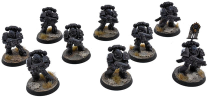 LOYALIST SPACE MARINE LEGIONS 9 MKIV Tactical Squad #1 PRO PAINTED 9825