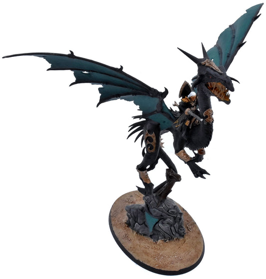 DARK ELVES Sorceress On Dragon #2 Warhammer Fantasy 8558