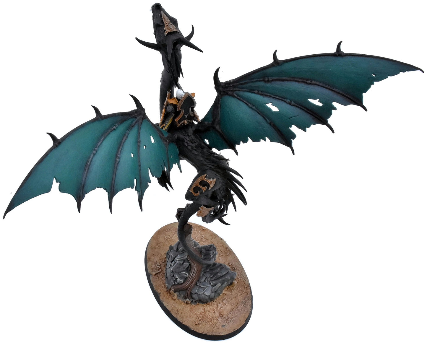 DARK ELVES Sorceress On Dragon #2 Warhammer Fantasy 8558