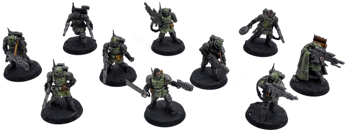 ASTRA MILITARUM 10 Kasrkin #1 Warhammer 40K 9870