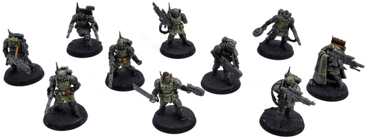 ASTRA MILITARUM 10 Kasrkin #1 Warhammer 40K 9870