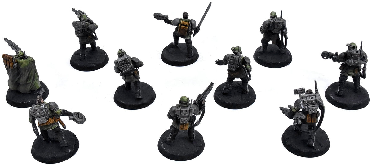 ASTRA MILITARUM 10 Kasrkin #1 Warhammer 40K 9870
