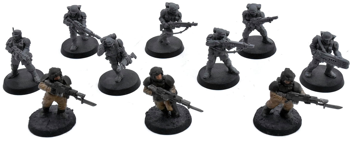 ASTRA MILITARUM 10 Cadian Shock Troops #1 Warhammer 40K 9887