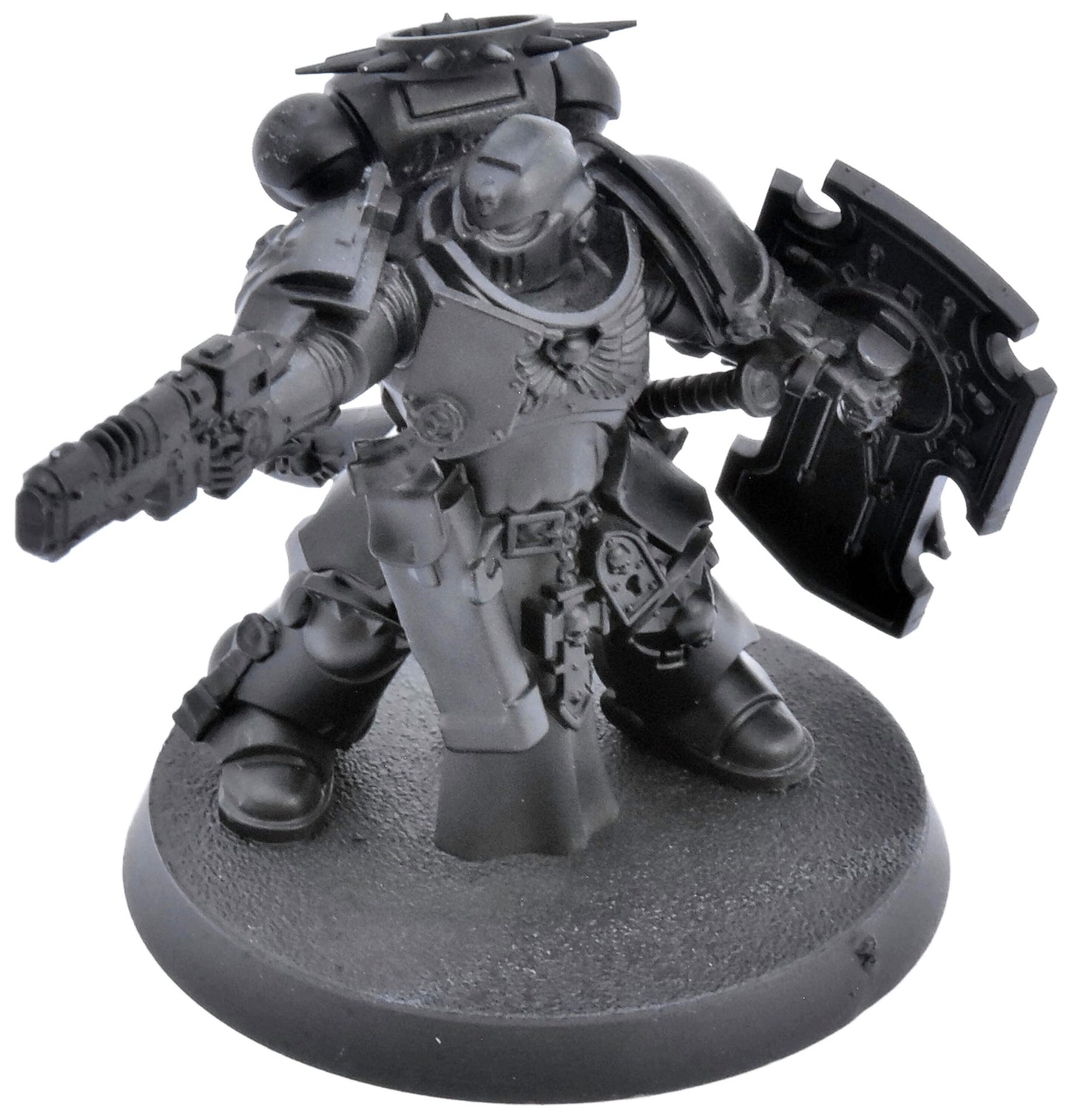 SPACE MARINES Lieutenant with Storm Shield #1 Warhammer 40K 8572
