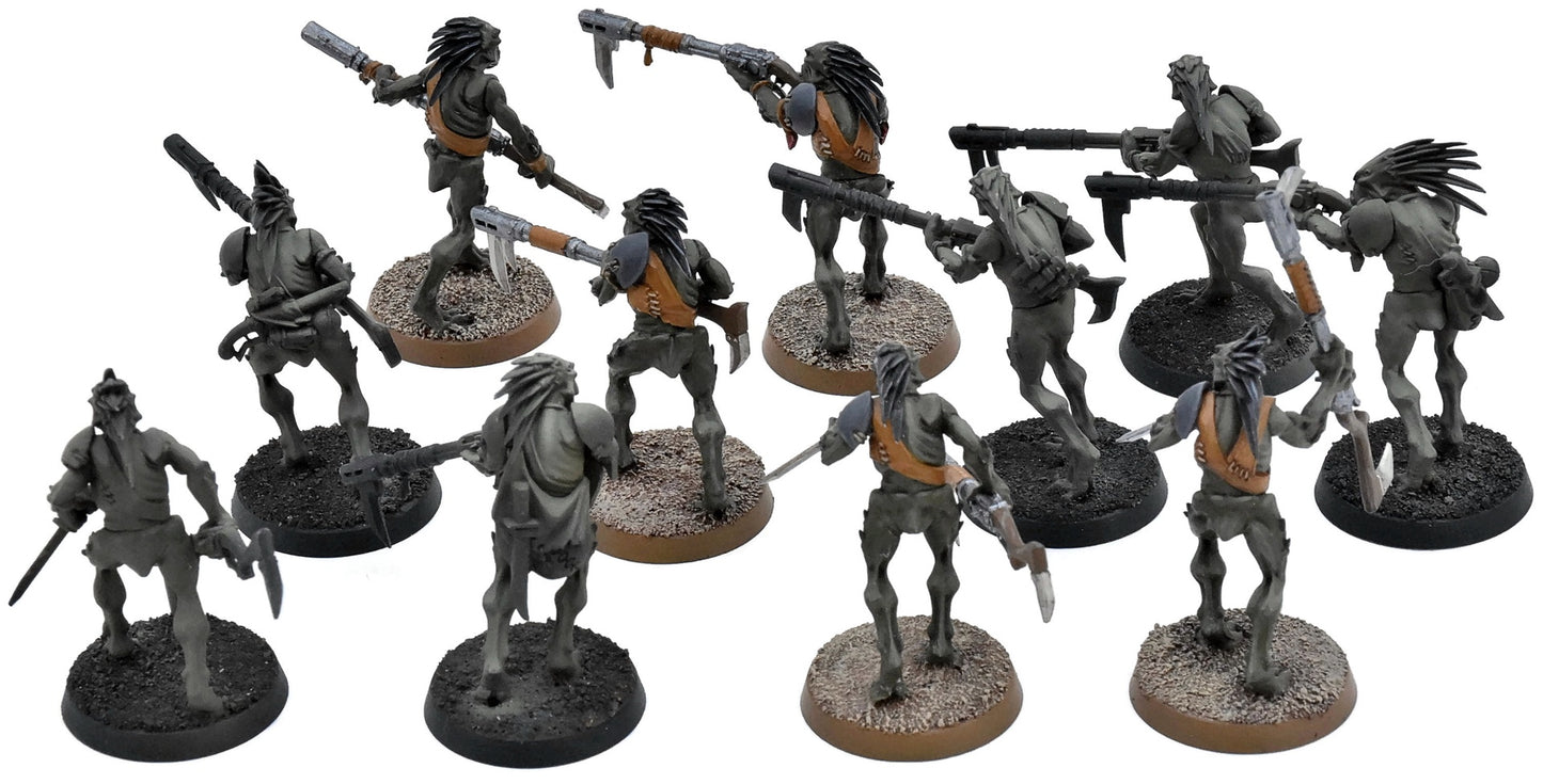 TAU EMPIRE 11 Kroot Carnivore Squad #2 Warhammer 40K 1588