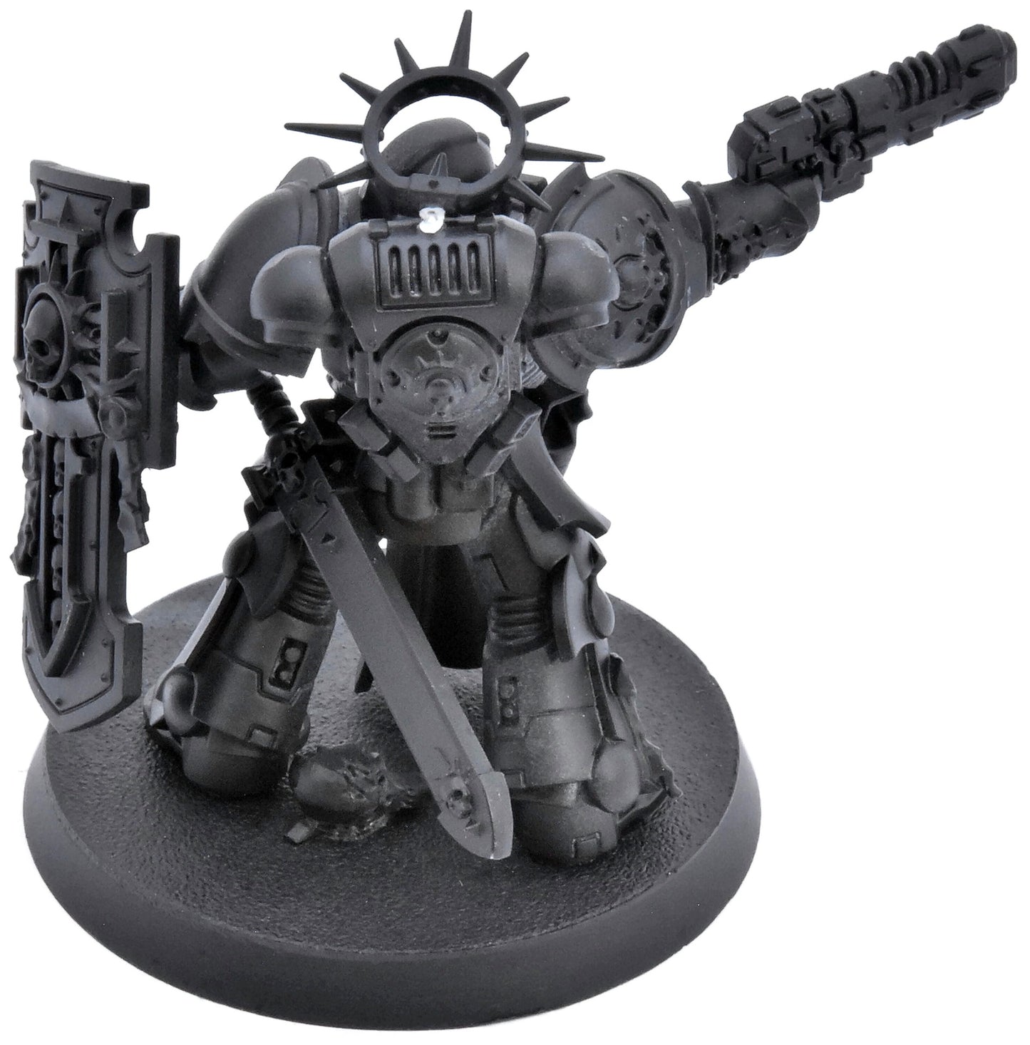 SPACE MARINES Lieutenant with Storm Shield #1 Warhammer 40K 8572