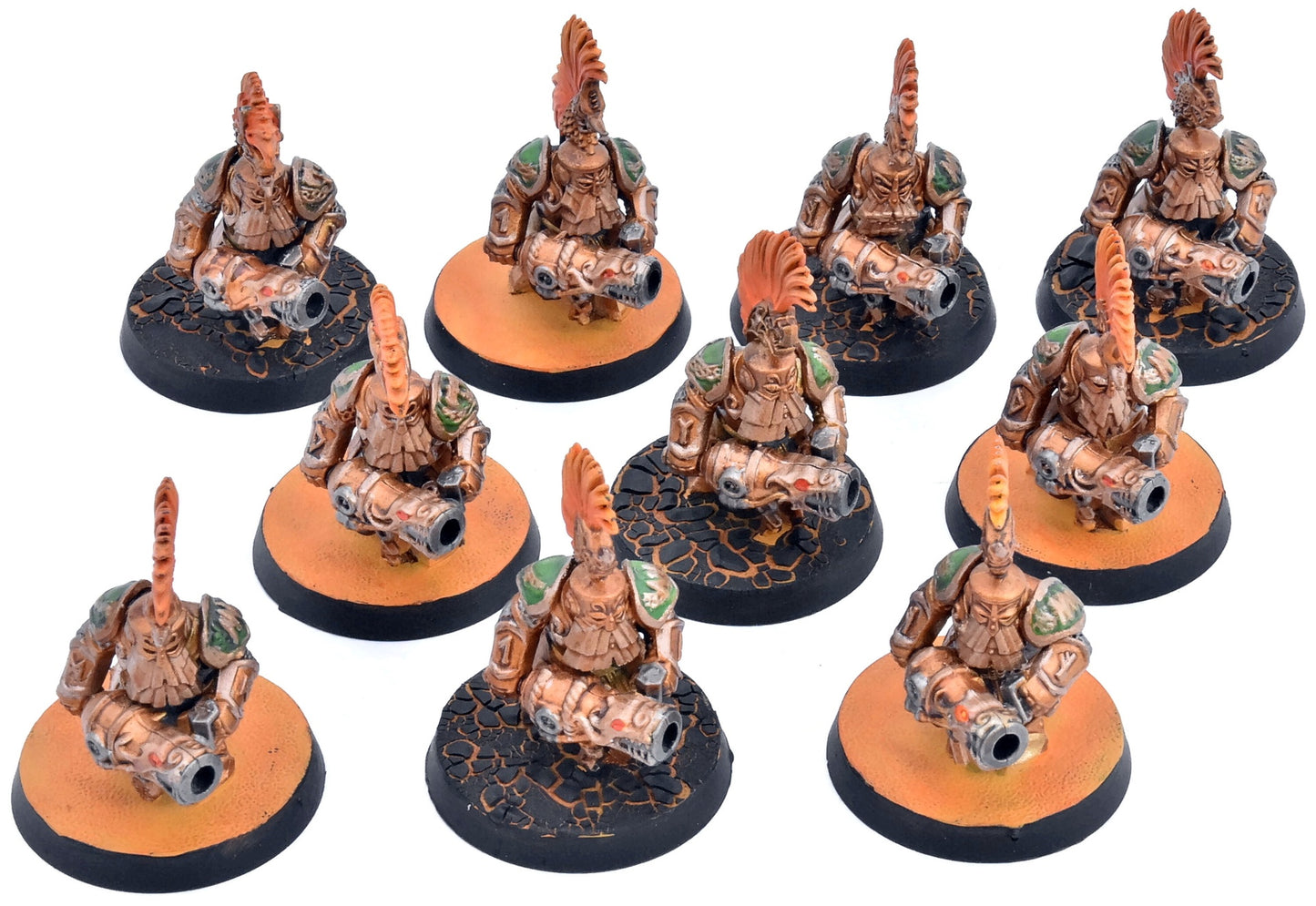 FYRESLAYERS 10 Grundstok Thunderers #1 CONVERTED Warhammer Sigmar 8596
