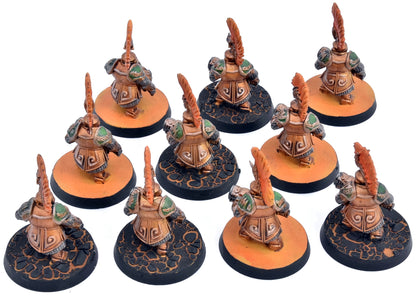 FYRESLAYERS 10 Grundstok Thunderers #1 CONVERTED Warhammer Sigmar 8596