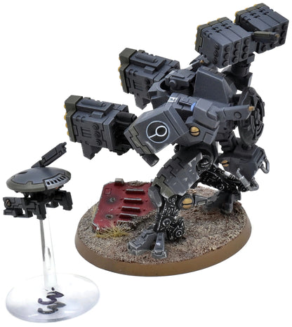 TAU EMPIRE Xv88 Broadside Battlesuit With Drone #2 WELL PAINTED 40K 1601