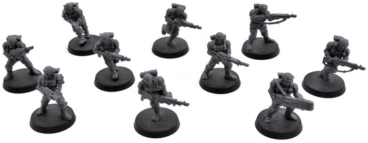 ASTRA MILITARUM 10 Cadian Shock Troops #2 Warhammer 40K 9931