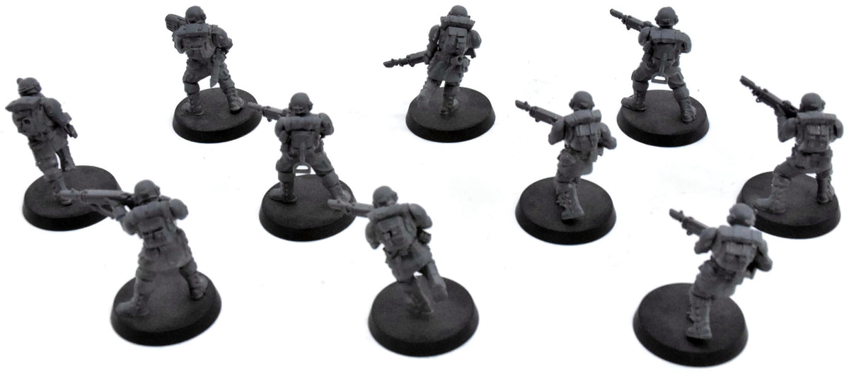 ASTRA MILITARUM 10 Cadian Shock Troops #2 Warhammer 40K 9931