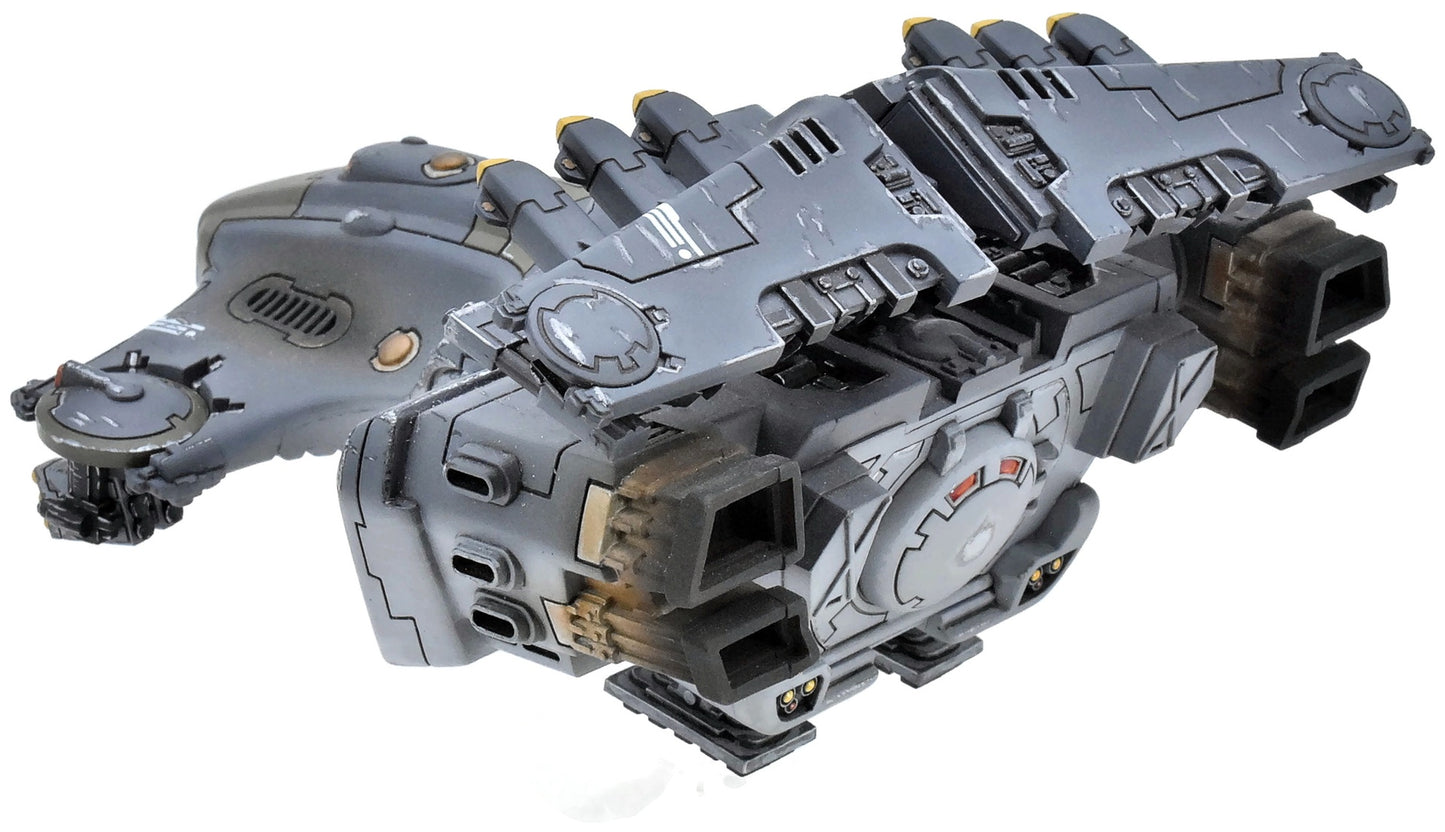 TAU EMPIRE Sky Ray Missile Defence Gunship #2 WELL PAINTED Warhammer 40K 1656