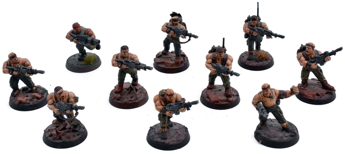 ASTRA MILITARUM 10 Catachan Jungle Fighters #2 Warhammer 40K 9993