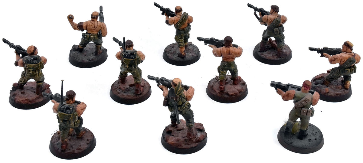 ASTRA MILITARUM 10 Catachan Jungle Fighters #2 Warhammer 40K 9993