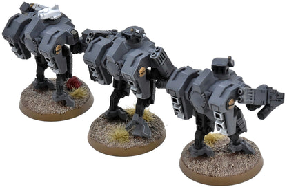 TAU EMPIRE 4 Xv8 Battlesuite #1 WELL PAINTED CONVERTED