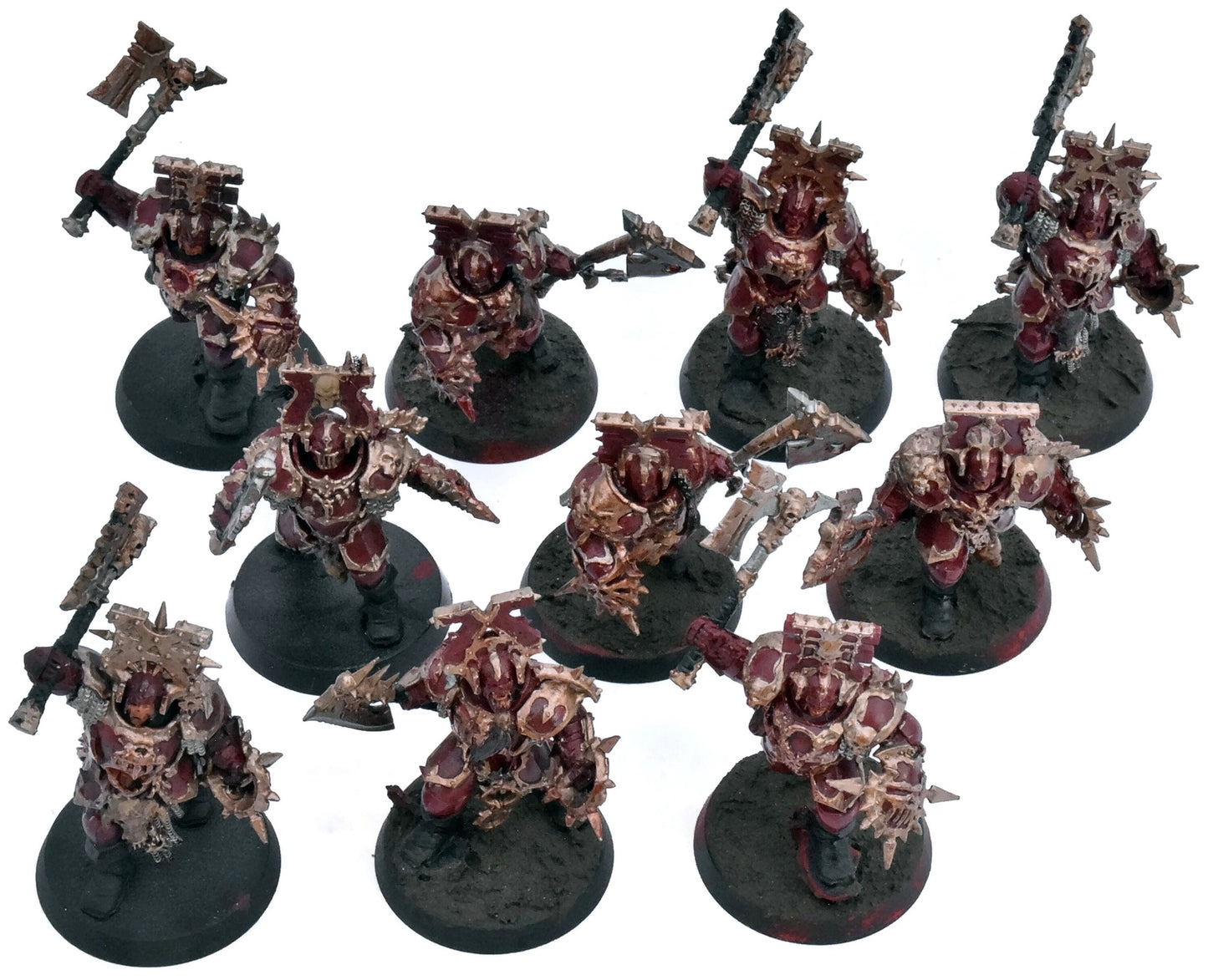 BLADES OF KHORNE 10 Blood Warriors #1 Warhammer Sigmar 8701