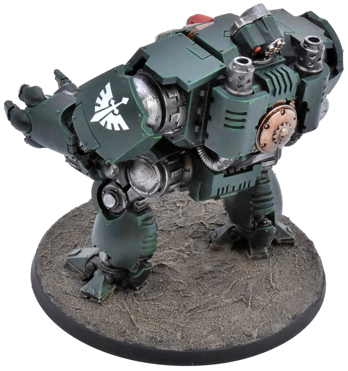 SPACE MARINES Primaris Redemptor Dreadnought #1 WELL PAINTED Warhammer 40K 8763