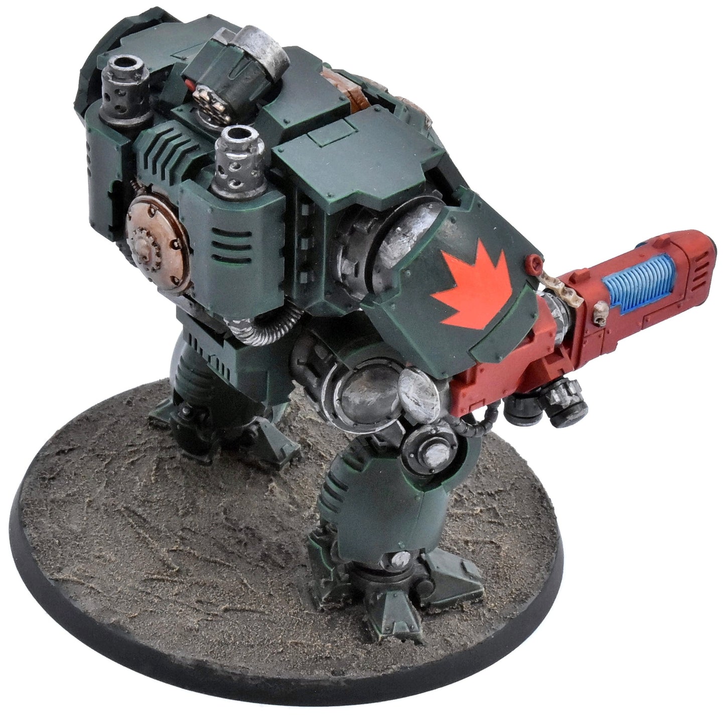 SPACE MARINES Primaris Redemptor Dreadnought #1 WELL PAINTED Warhammer 40K 8763