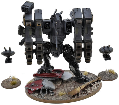 TAU EMPIRE Xv104 Riptide Battlesuit With Drones #1 WELL PAINTED 40K 1762