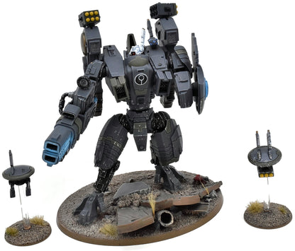 TAU EMPIRE Xv104 Riptide Battlesuit With Drones #2 WELL PAINTED 40K 1779