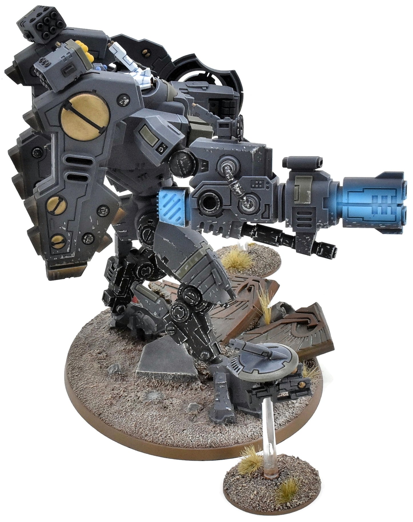 TAU EMPIRE Xv104 Riptide Battlesuit With Drones #2 WELL PAINTED 40K 1779