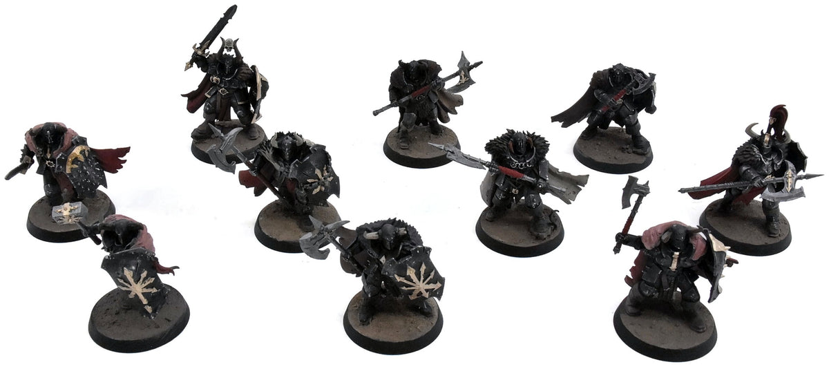 SLAVES TO DARKNESS 10 Chaos Warriors #1 Warhammer Fantasy 0104