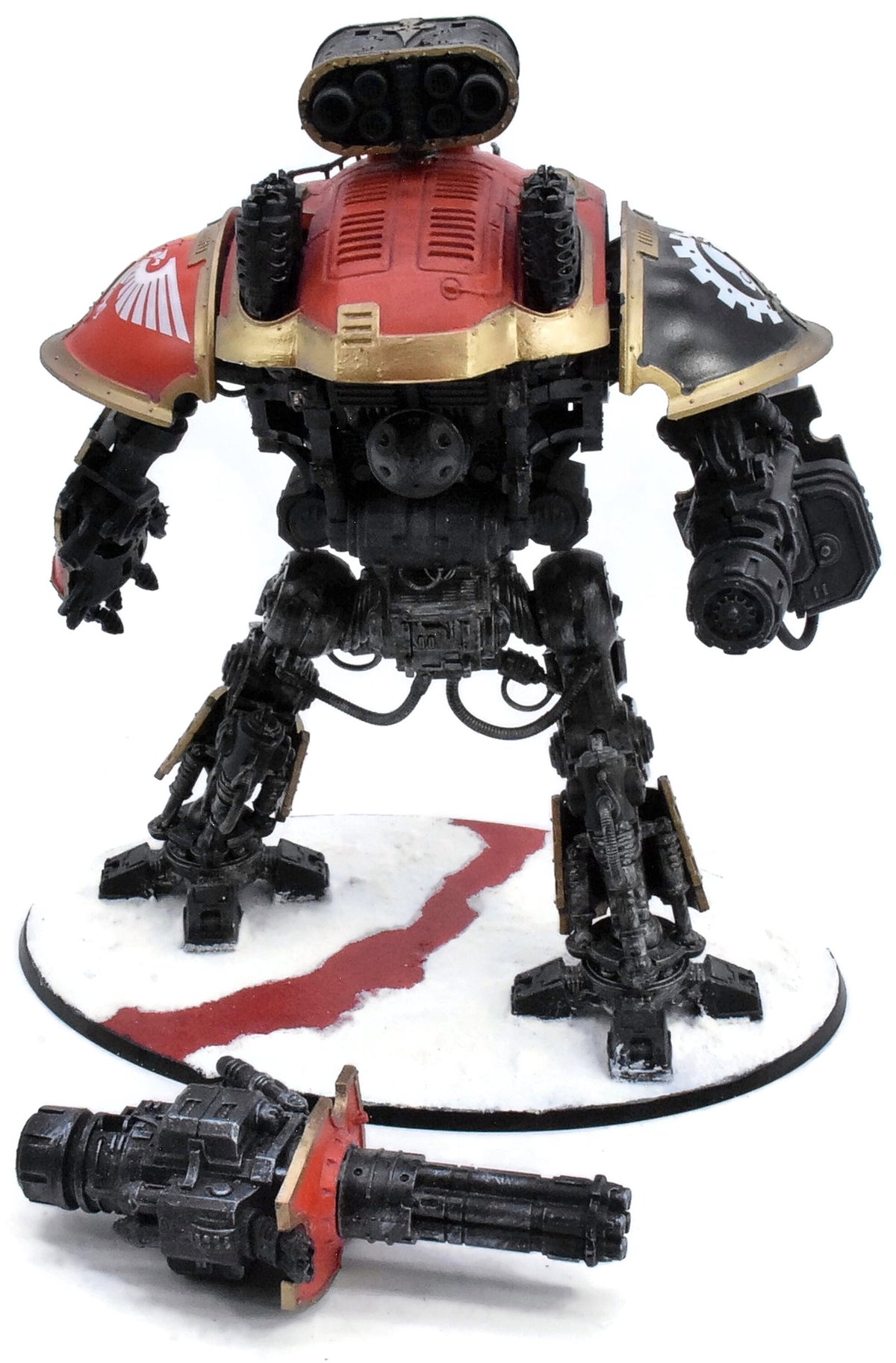 IMPERIAL KNIGHTS Knight Questoris #1 Warhammer 40K WELL PAINTED 0111