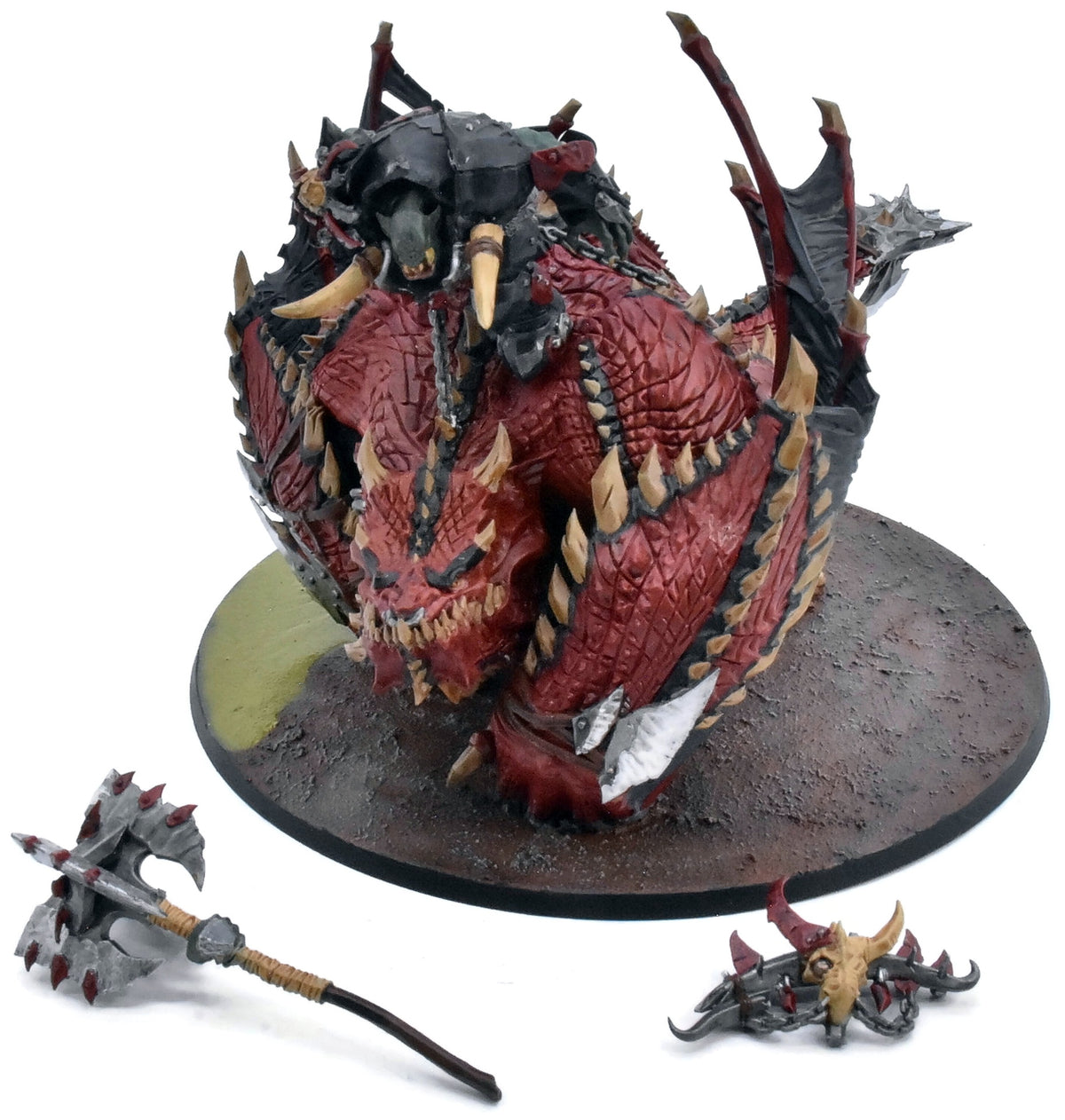 ORRUK WARCLANS Megaboss On Maw Krusha #1 Warhammer Sigmar 0128