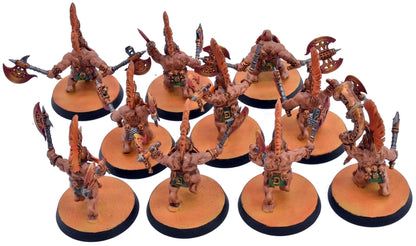 FYRESLAYERS 10 Vulkyrite Berserkers #2 PAINTED Warhammer Sigmar 8862
