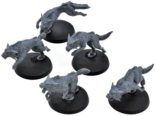 SPACE WOLVES 5 Fenrisian Wolves #1 Warhammer 40K 1830