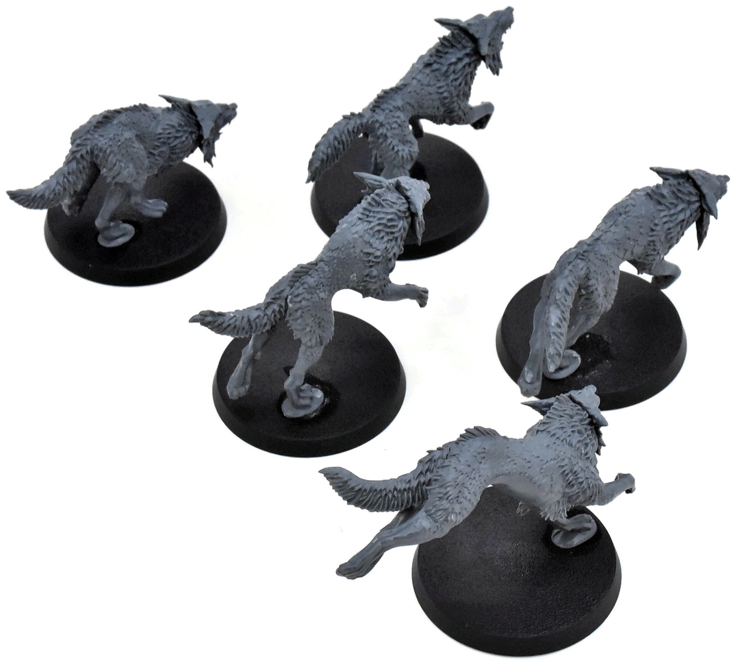 SPACE WOLVES 5 Fenrisian Wolves #1 Warhammer 40K 1830