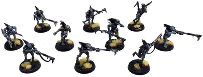 TAU EMPIRE 10 Kroot Carnivores #5 WELL PAINTED Warhammer 40K 0142