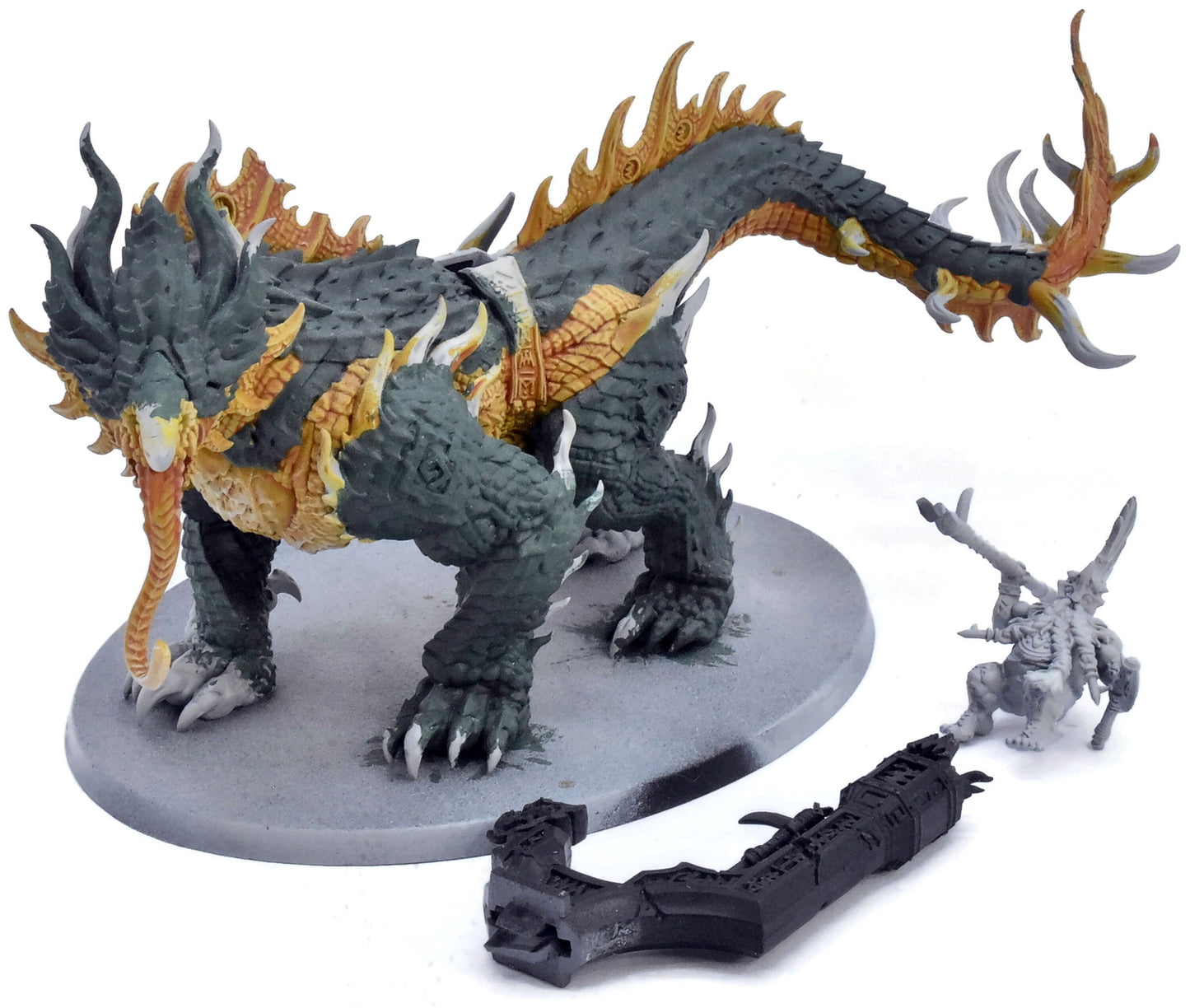 FYRESLAYERS Auric Runeson On Magmadroth #1 Warhammer Sigmar 8916