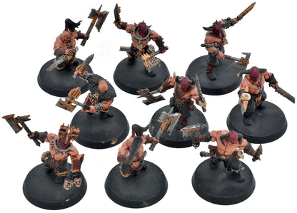 BLADES OF KHORNE 9 Bloodreavers #2 WELL PAINTED Warhammer Sigmar 1878