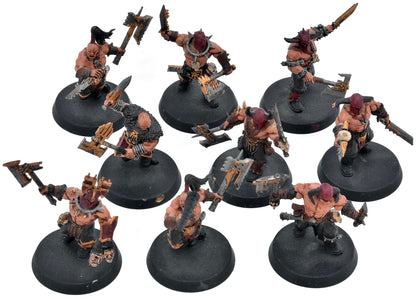 BLADES OF KHORNE 9 Bloodreavers #2 WELL PAINTED Warhammer Sigmar 1878