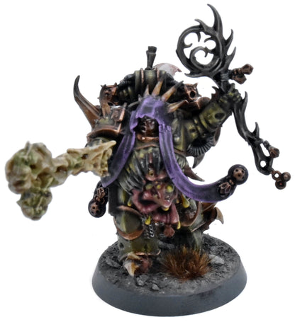 DEATH GUARD Malignant Plaguecaster #1 PRO PAINTED Warhammer 40K 0166