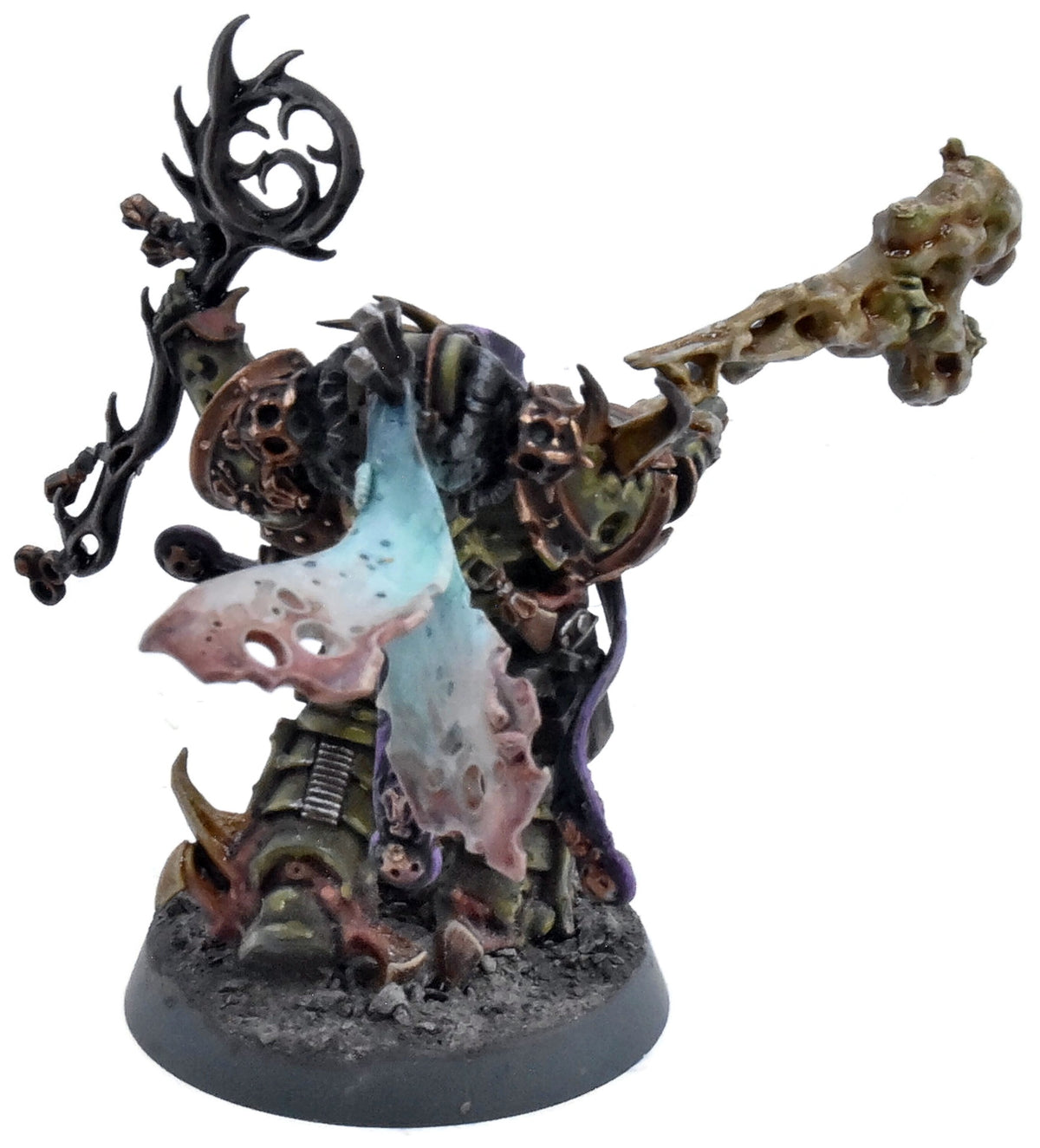 DEATH GUARD Malignant Plaguecaster #1 PRO PAINTED Warhammer 40K 0166