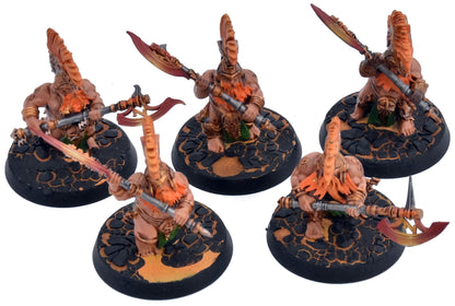 FYRESLAYERS 5 Hearthguard Berzerkers #1 WELL PAINTED Sigmar 8947