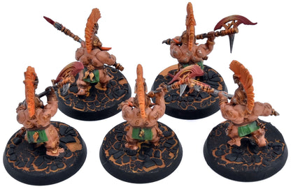 FYRESLAYERS 5 Hearthguard Berzerkers #1 WELL PAINTED Sigmar 8947