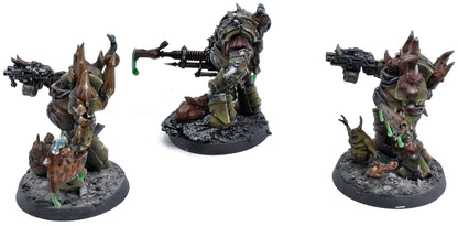 DEATH GUARD 3 Blightlord Terminators #1 PRO PAINTED Warhammer 40K 0180