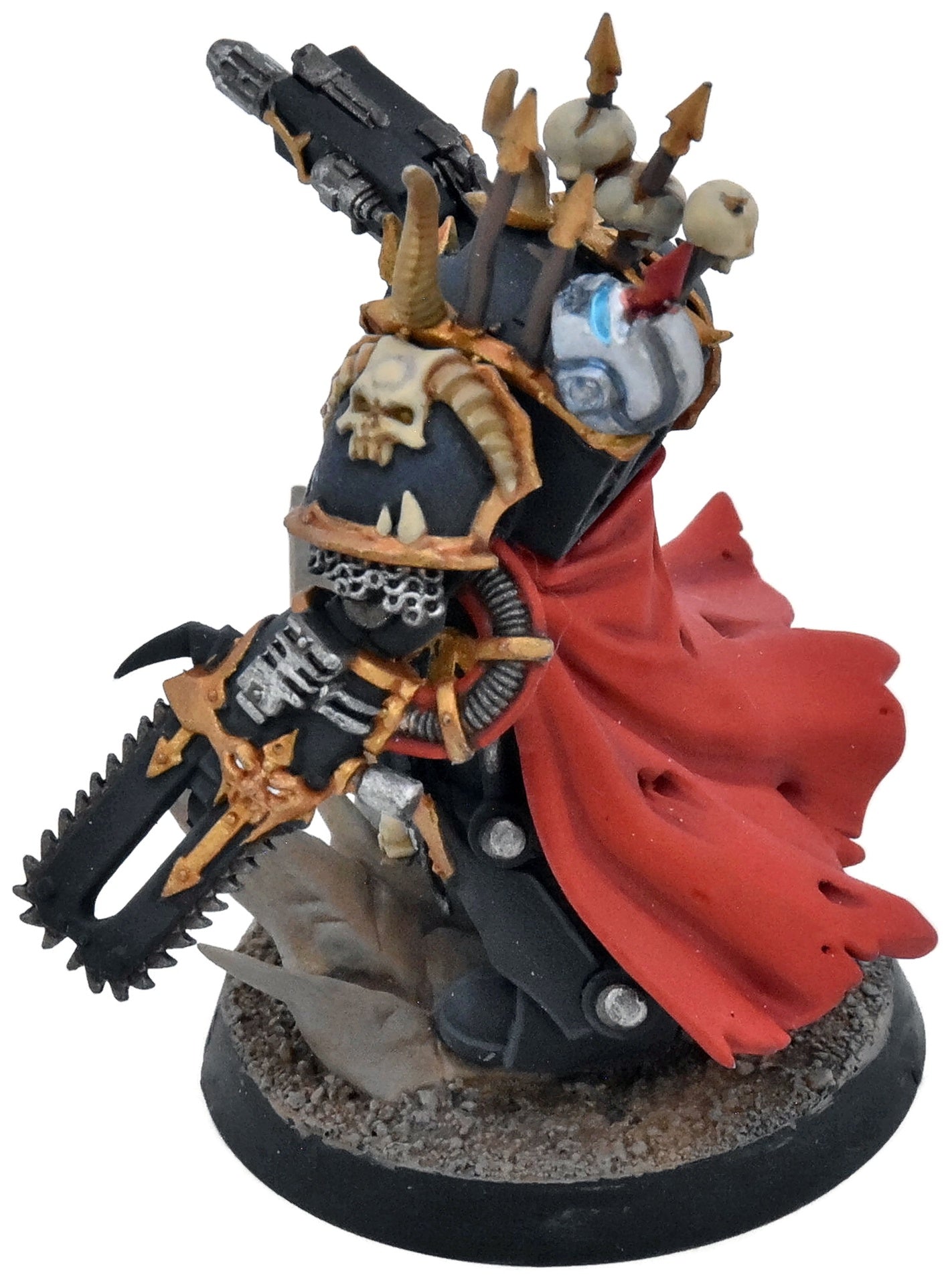 CHAOS SPACE MARINES Chaos Lord In Terminator Armor #1 WELL PAINTED 40K 1922