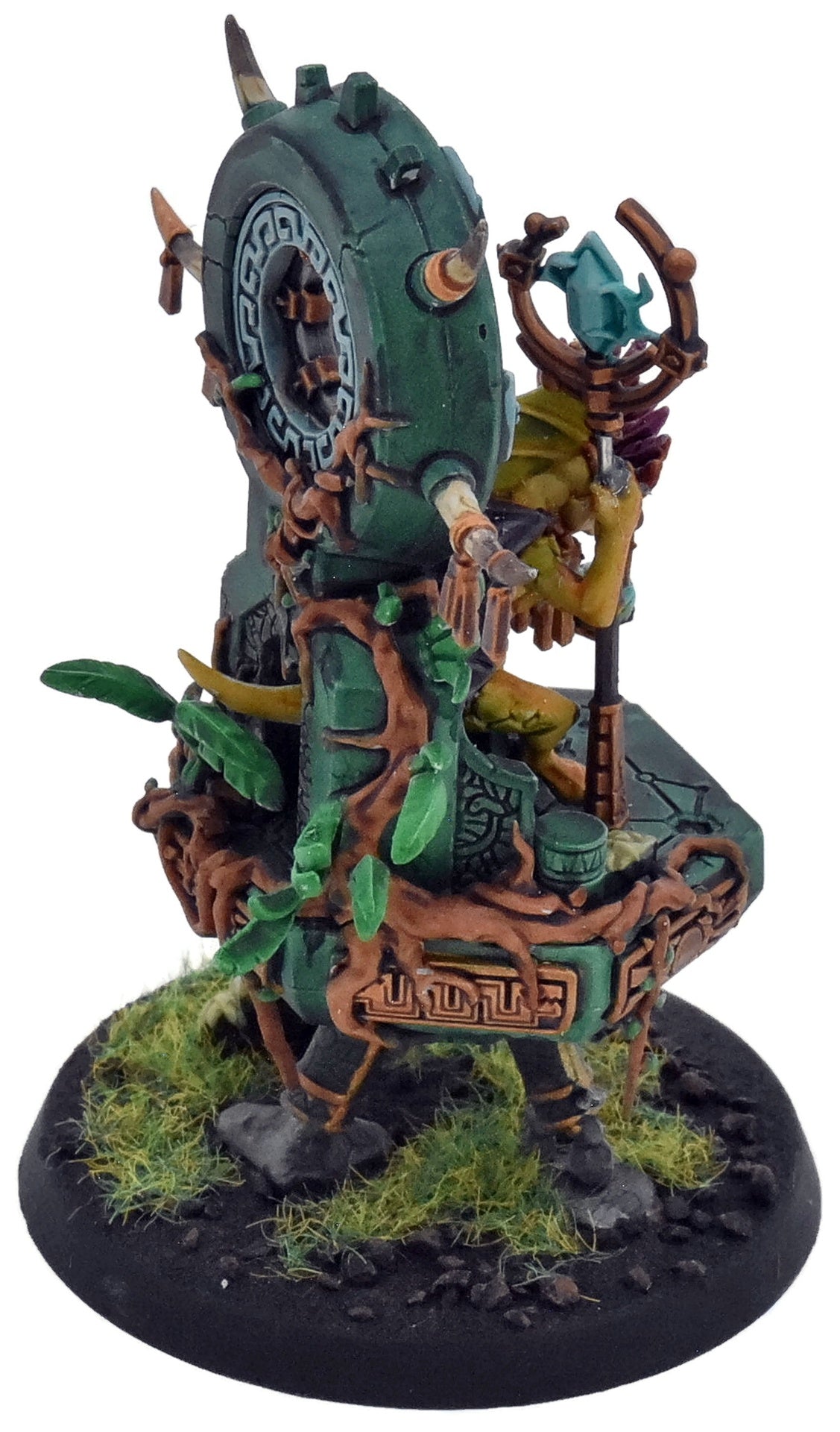 SERAPHON Skink Starseer #1 WELL PAINTED Warhammer Sigmar 1939