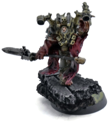 DEATH GUARD Nurgle Sorcerer #1 WELL PAINTED FORGE WORLD Warhammer 40K 0203