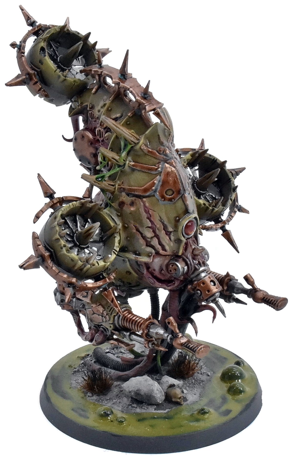 DEATH GUARD Foetid Bloat Drone #2 PO PAINTED Warhammer 40K 0210