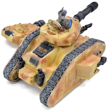 ASTRA MILITARUM Leman Russ Battle Tank #1 WELL PAINTED Warhammer 40K 1960
