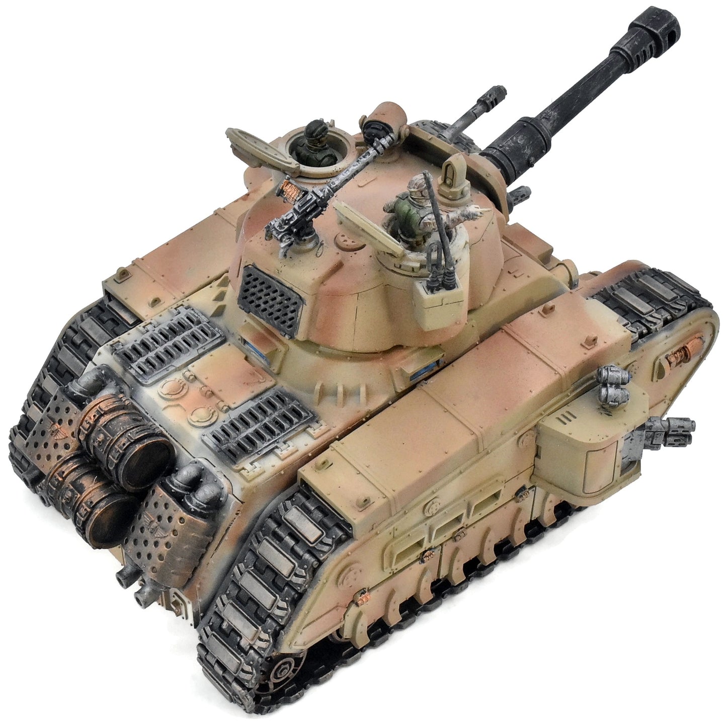 ASTRA MILITARUM Rogal Dorn Battle Tank #1 WELL PAINTED Warhammer 40K 1977