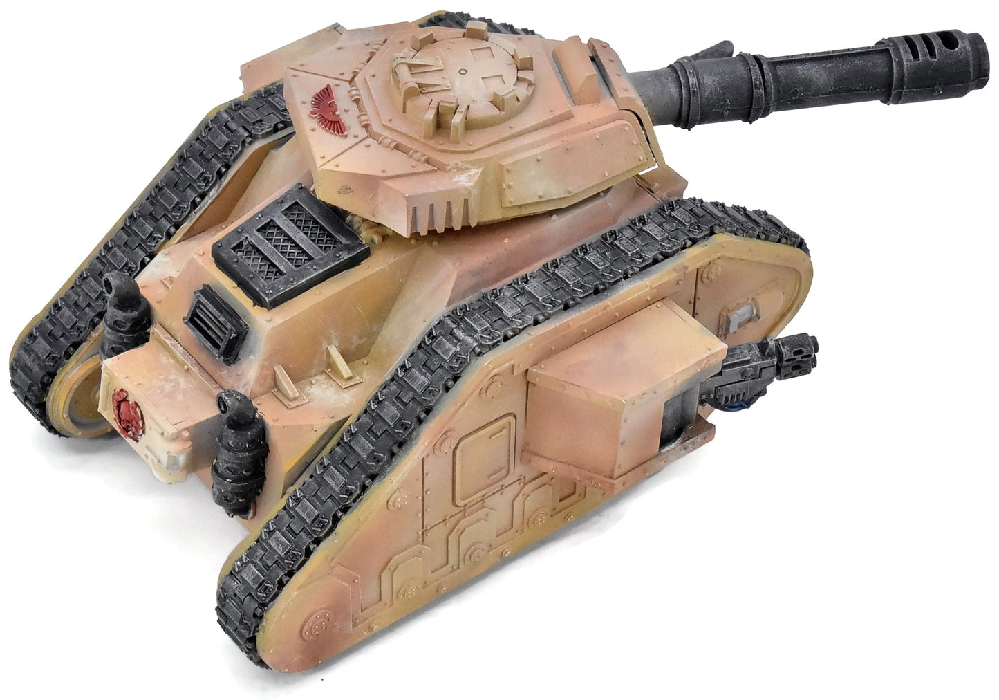 ASTRA MILITARUM Leman Russ Battle Tank #4 WELL PAINTED Warhammer 40K 1991